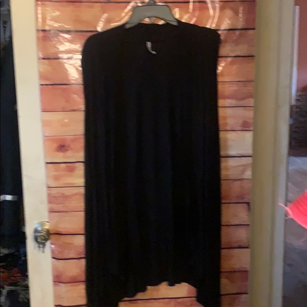 Black cardigan